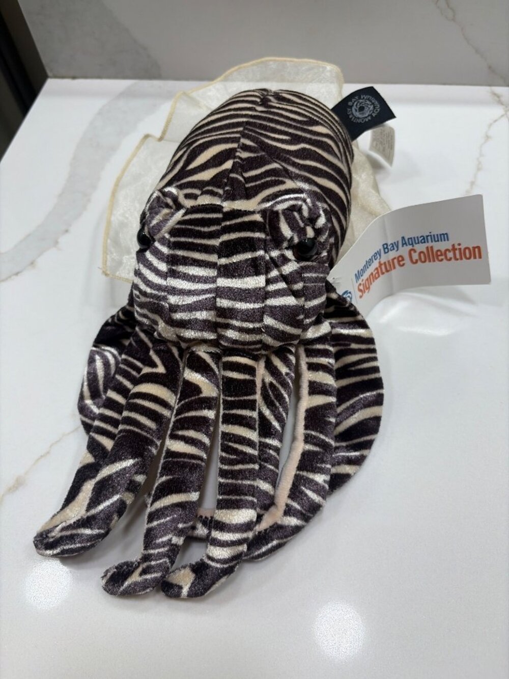 NWT Monterey Bay Aquarium Cuttlefish Plush 12" Stuffed Animal Sea Life